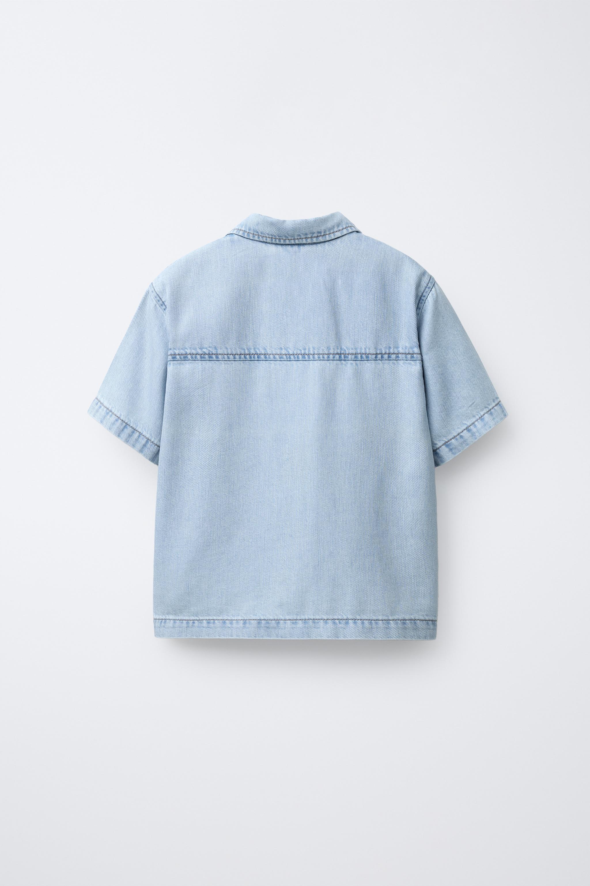 CHEMISE EN DENIM FLUIDE